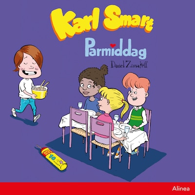 Karl Smart - Parmiddag – omslag til lydbogen af Daniel Zimakoff