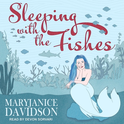 Sleeping with the Fishes – omslag til lydbogen af MaryJanice Davidson