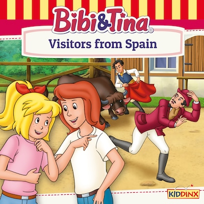 Bibi and Tina, Visitors from Spain – okładka audiobooka, autor Nelly Sand