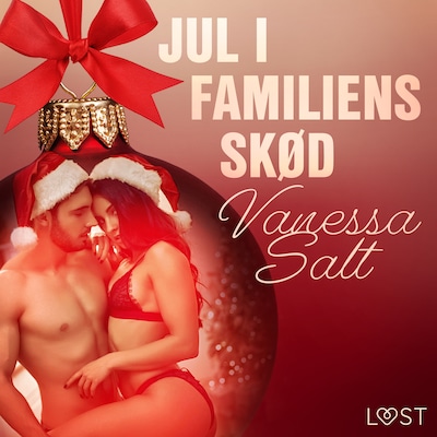 24. december: Jul i familiens skød – en erotisk julekalender – omslag til lydbogen af Vanessa Salt
