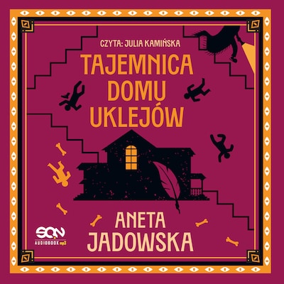 Tajemnica domu Uklejów – okładka audiobooka, autor Aneta Jadowska