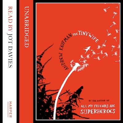 The Tiny Wife – omslag til lydbogen af Andrew Kaufman
