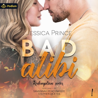 Bad Alibi – omslag til lydbogen af Jessica Prince