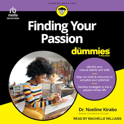 Finding Your Passion For Dummies – omslag til lydbogen af Noeline Kirabo
