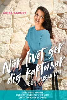 När livet ger dig kaktusar, gör margaritas – omslag till ljudboken av Adiba Barney