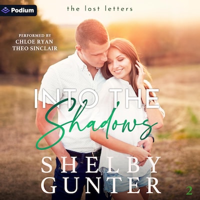 Into the Shadows – omslag til lydbogen af Shelby Gunter