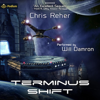 Terminus Shift – omslag til lydbogen af Chris Reher