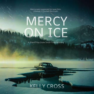 Mercy On Ice – omslag till ljudboken av Kelly Cross