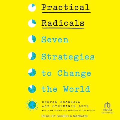 Practical Radicals – omslag til lydbogen af Stephanie Luce, Deepak Bhargava