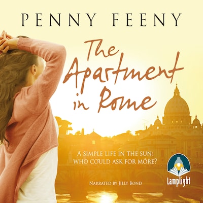 The Apartment in Rome – omslag til lydbogen af Penny Feeny