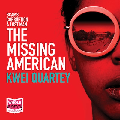 The Missing American – omslag til lydbogen af Kwei Quartey