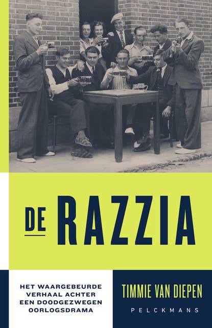 De razzia: Het waargebeurde verhaal achter een doodgezwegen oorlogsdrama – omslag van het luisterboek van Timmie Van Diepen