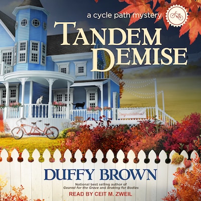 Tandem Demise – omslag til lydbogen af Duffy Brown