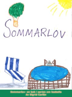 Sommarlov – omslag till ljudboken av Sigrid Carlén
