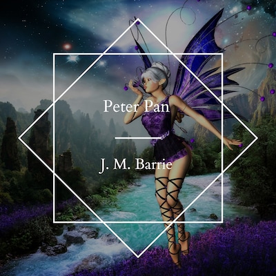 Peter Pan – omslag til lydbogen af J. M. Barrie