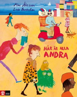 Här är alla andra – omslag till ljudboken av Mimi Åkesson