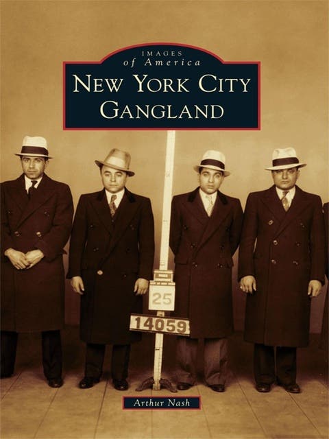 New York City Gangland – omslag til lydbogen af Arthur Nash