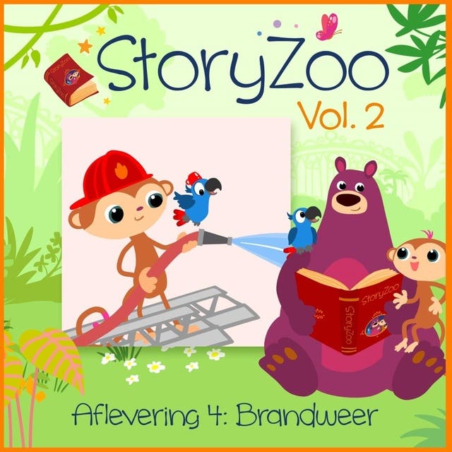 Brandweer: StoryZoo Vol. 2 – omslag van het luisterboek van StoryZoo