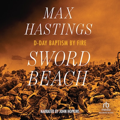 Sword Beach – omslag til lydbogen af Max Hastings