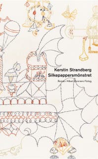 Silkespappersmönstret – omslag till ljudboken av Kerstin Strandberg