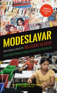 Modeslavar – omslag till ljudboken av Moa Kärnstrand,Tobias Andersson Åkerblom