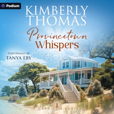 Provincetown Whispers – omslag til lydbogen af Kimberly Thomas