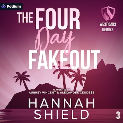 The Four Day Fakeout – omslag til lydbogen af Hannah Shield