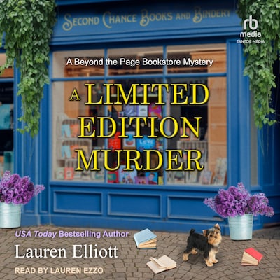 A Limited Edition Murder – omslag til lydbogen af Lauren Elliott