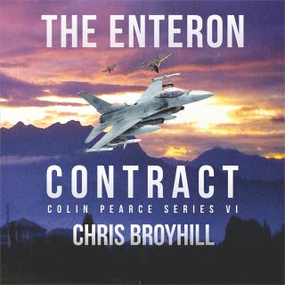 The Enteron Contract – omslag till ljudboken av Chris Broyhill