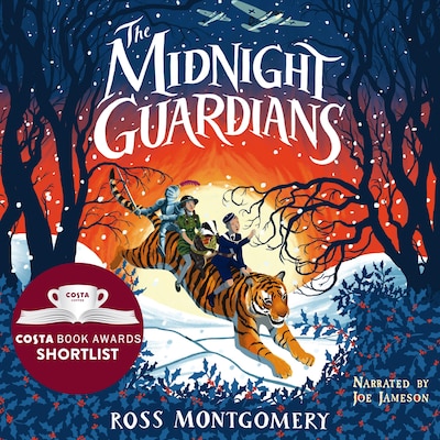 The Midnight Guardians – omslag til lydbogen af Ross Montgomery