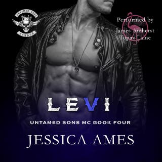 Levi – omslag till ljudboken av Jessica Ames