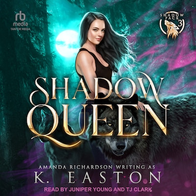 Shadow Queen – omslag til lydbogen af Amanda Richardson