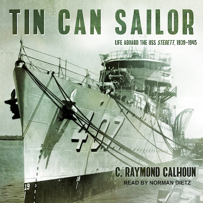 Tin Can Sailor – omslag til lydbogen af C. Raymond Calhoun