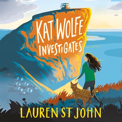 Kat Wolfe Investigates – omslag til lydbogen af Lauren St John