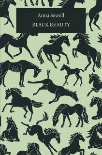 Black Beauty – omslag til lydbogen af Anna Sewell