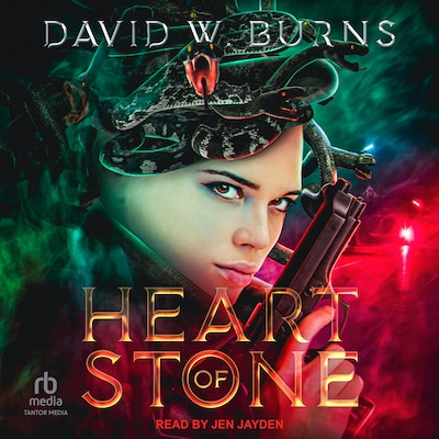 Heart of Stone – omslag til lydbogen af David W. Burns