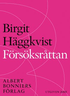 Försöksråttan: berättelser – omslag till ljudboken av Birgit Häggkvist
