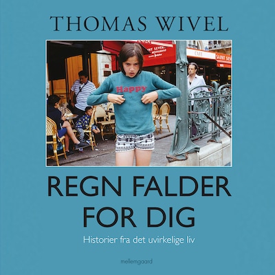 Regn falder for dig – omslag til lydbogen af Thomas Wivel