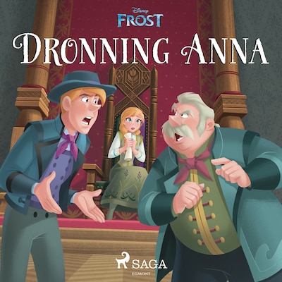 Frost - Dronning Anna – omslag til lydbogen af Disney