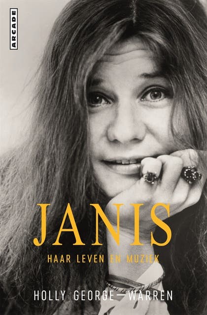 Janis: Haar leven en muziek – omslag van het luisterboek van Holly George-Warren