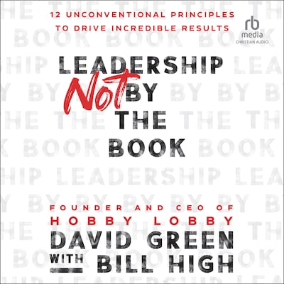 Leadership Not by the Book – omslag til lydbogen af David Green