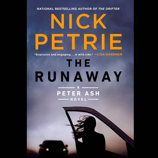 The Runaway – omslag van het luisterboek van Nick Petrie
