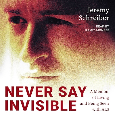 Never Say Invisible – omslag til lydbogen af Jeremy Schreiber