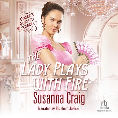 The Lady Plays with Fire – omslag til lydbogen af Susanna Craig