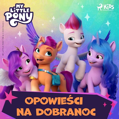 My Little Pony - Opowieści na dobranoc – okładka audiobooka, autor My Little Pony