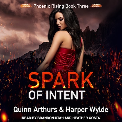 Spark of Intent – omslag til lydbogen af Harper Wylde, Quinn Arthurs