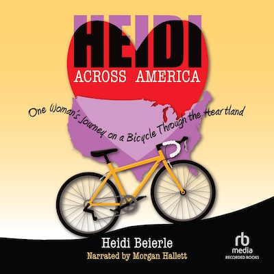 Heidi Across America – omslag til lydbogen af Heidi Beierle