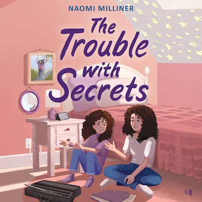 The Trouble with Secrets – omslag til lydbogen af Naomi Milliner