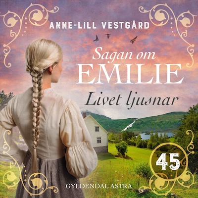Livet ljusnar – omslag till ljudboken av Anne-Lill Vestgård