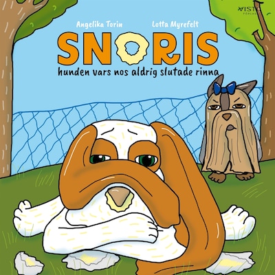 Snoris, hunden vars nos aldrig slutade rinna